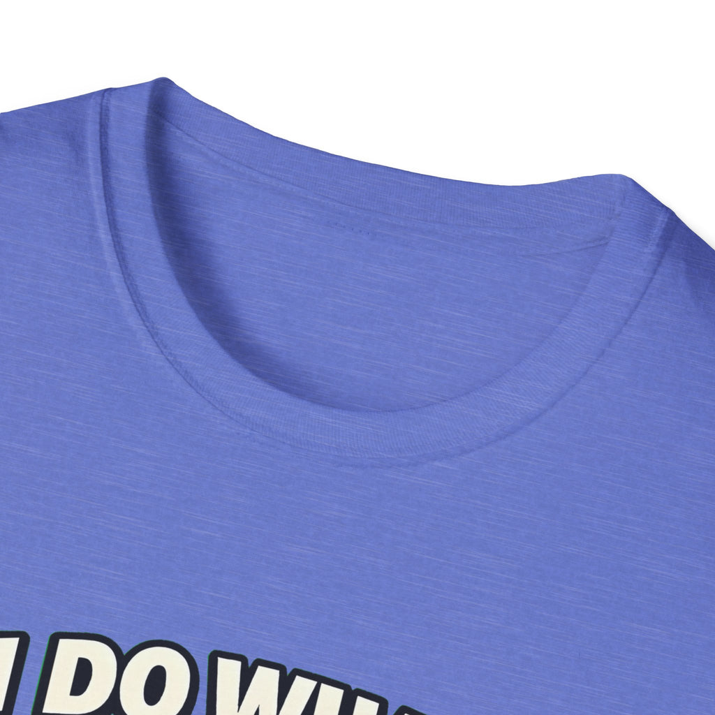 I Do What I Want – Funny Dog Attitude T-Shirt | Cute Golden Puppy Tee (Unisex)