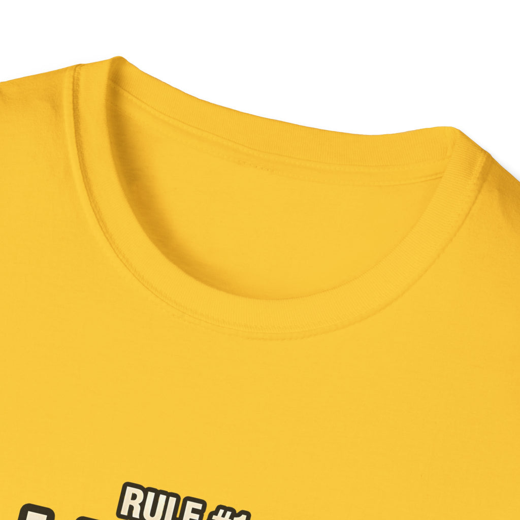 Rule #1 I Make The Rules – Funny Dog T-Shirt | Cute Boss Puppy Graphic Tee (Unisex)