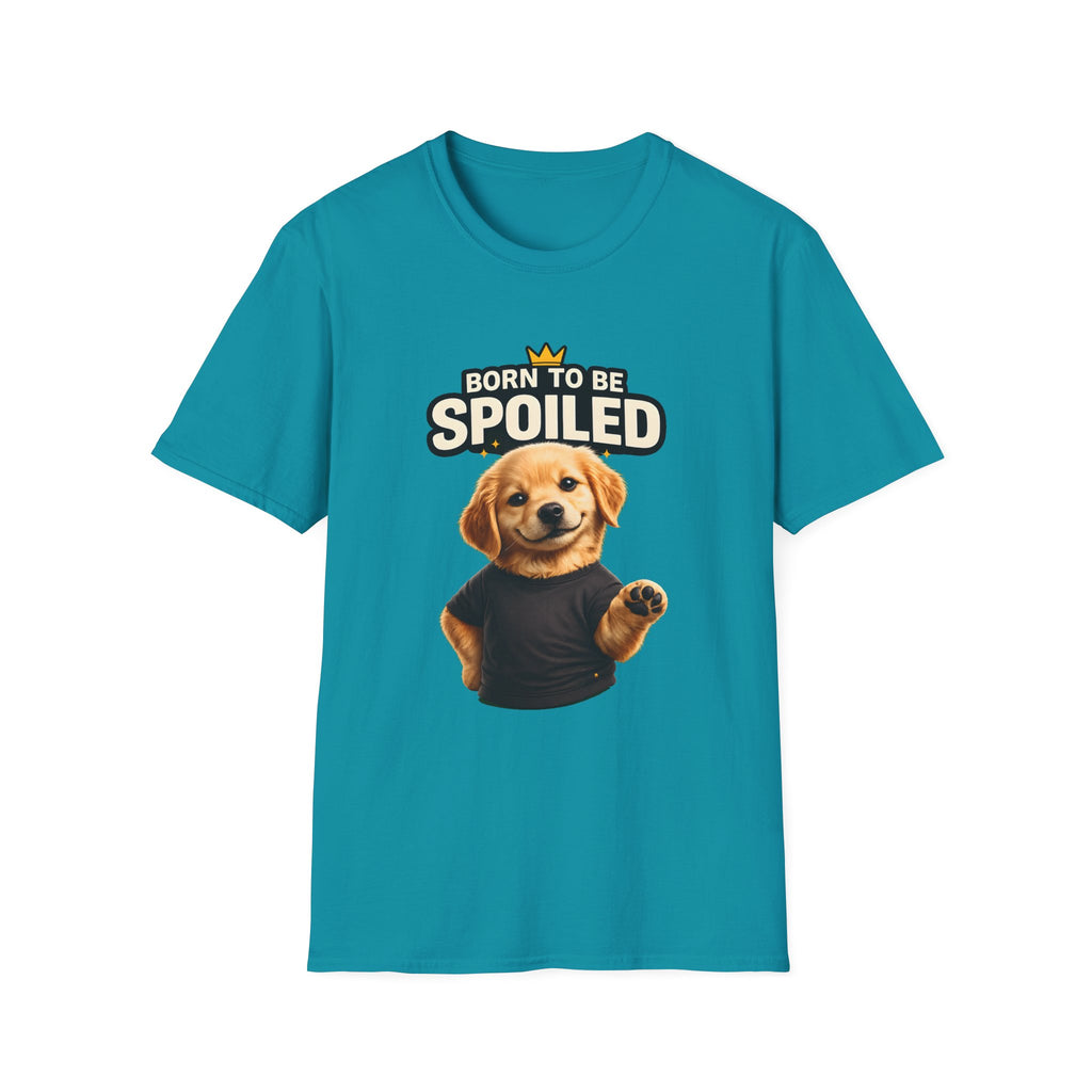 Born to Be Spoiled Puppy T-Shirt | Cute Dog Graphic Tee