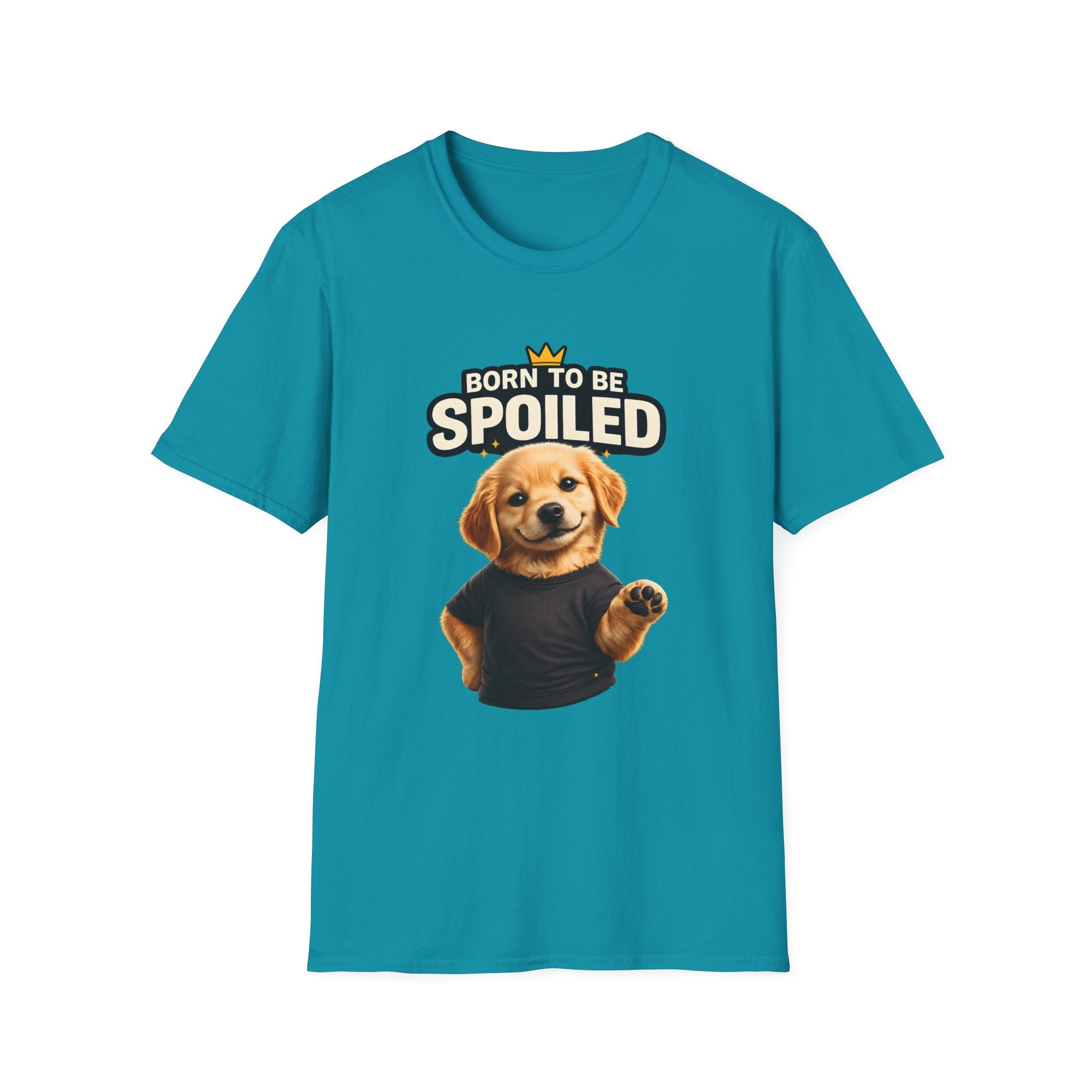 Born to Be Spoiled Puppy T-Shirt | Cute Dog Graphic Tee
