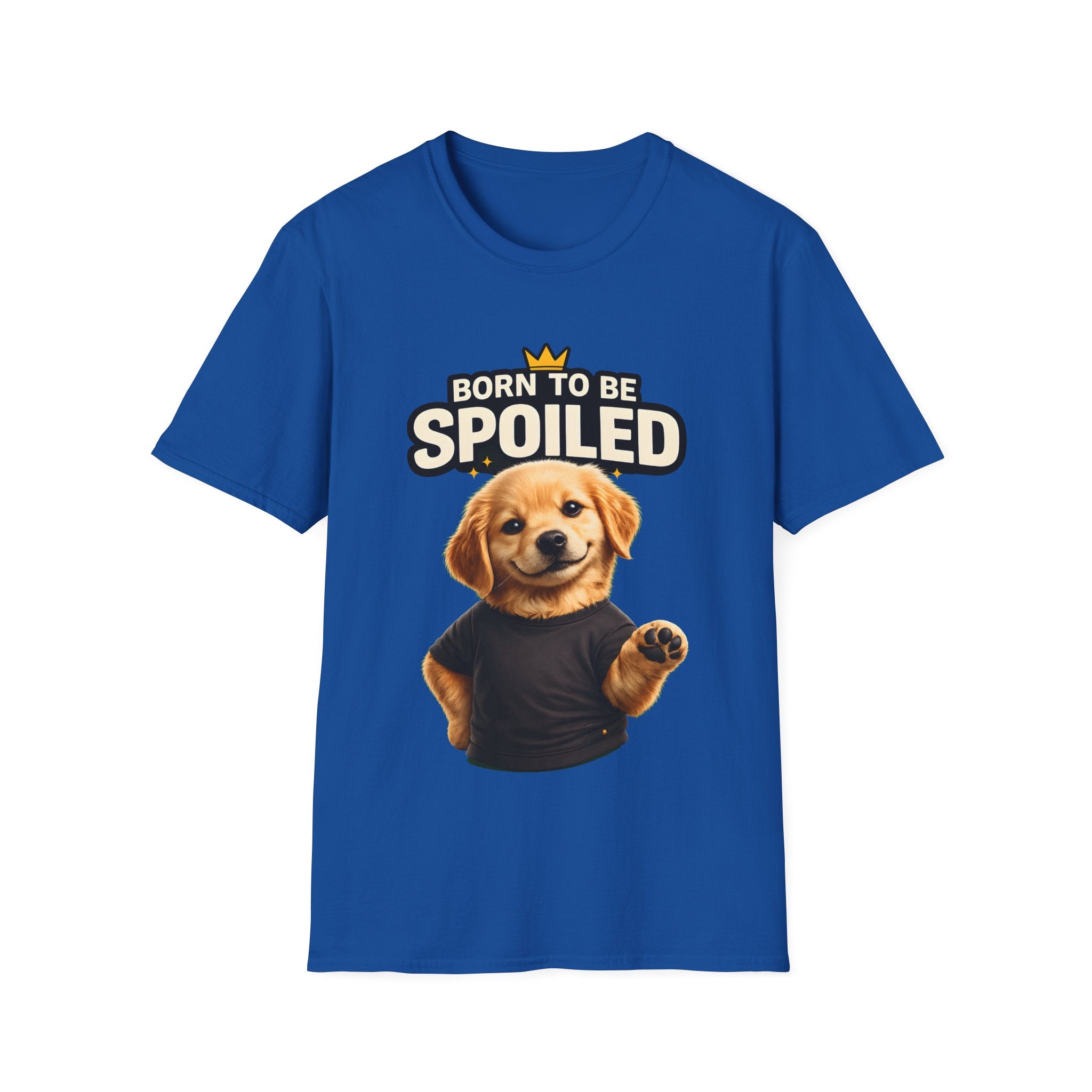 Born To Be Spoiled – Cute Dog T-Shirt | Funny Puppy Lover Gift Tee (Unisex)