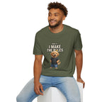 I Make the Rules Dog Graphic Tee | Golden Retriever Puppy Shirt