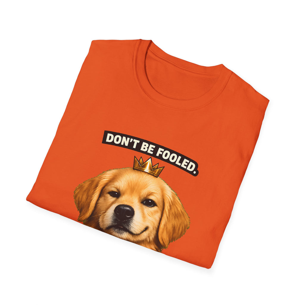 Don’t Be Fooled, I’m The Boss – Funny Dog T-Shirt | Cute Boss Puppy Tee (Unisex)
