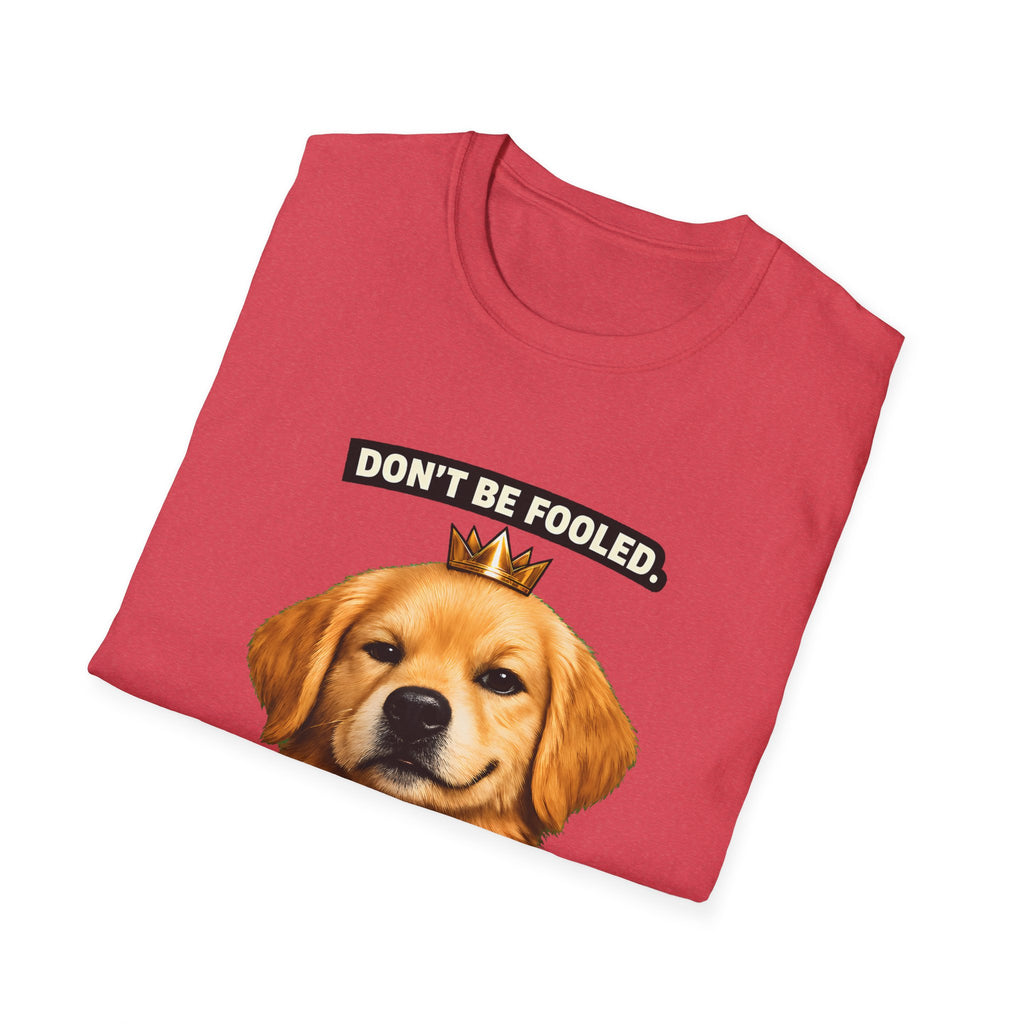 Don’t Be Fooled, I’m The Boss – Funny Dog T-Shirt | Cute Boss Puppy Tee (Unisex)
