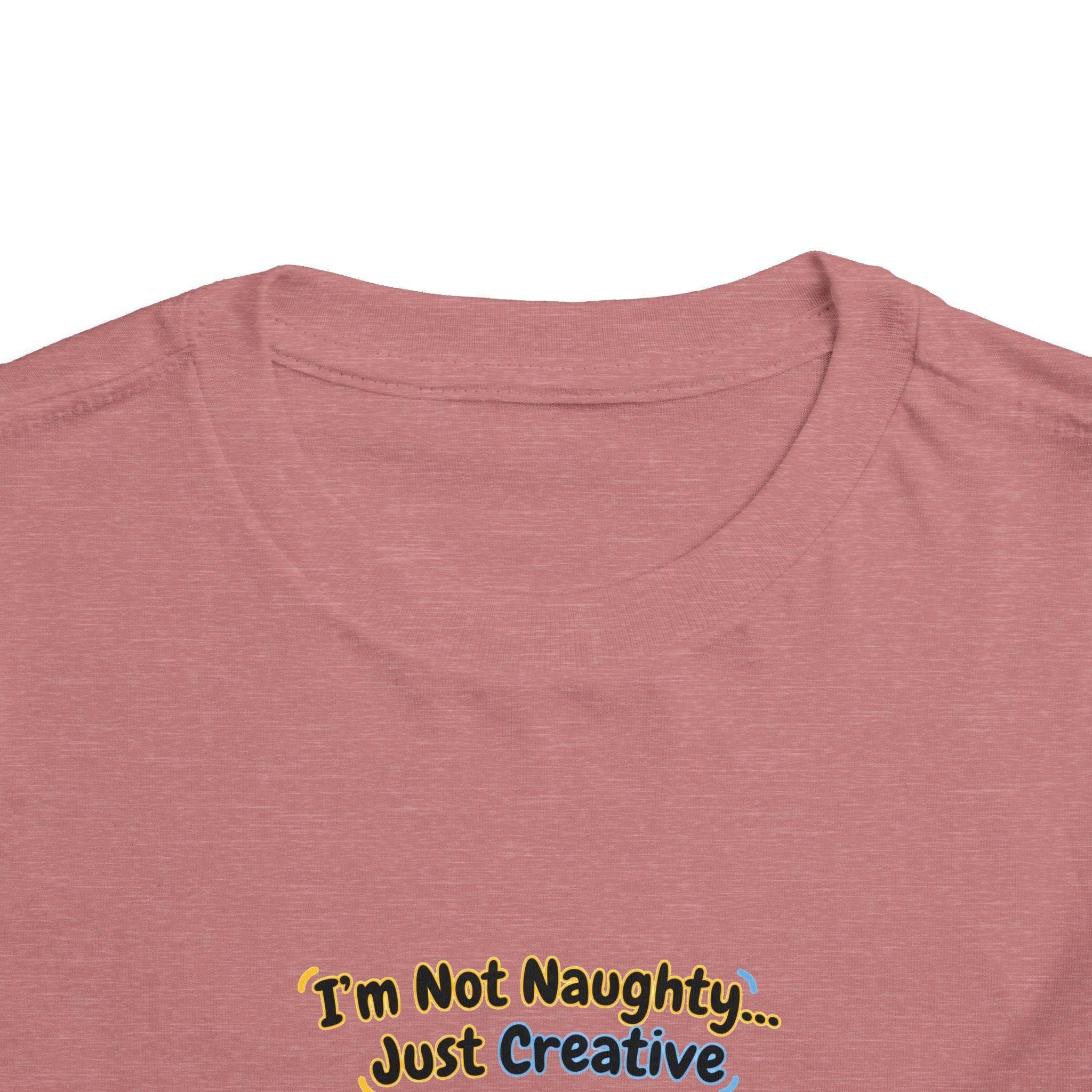 I’m Not Naughty… Just Creative – Cute Puppy T-Shirt | Funny Artist Dog Tee (Unisex)