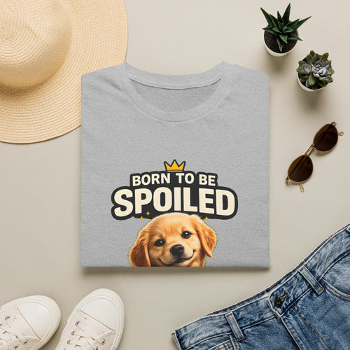 Born to Be Spoiled Puppy T-Shirt | Cute Dog Graphic Tee