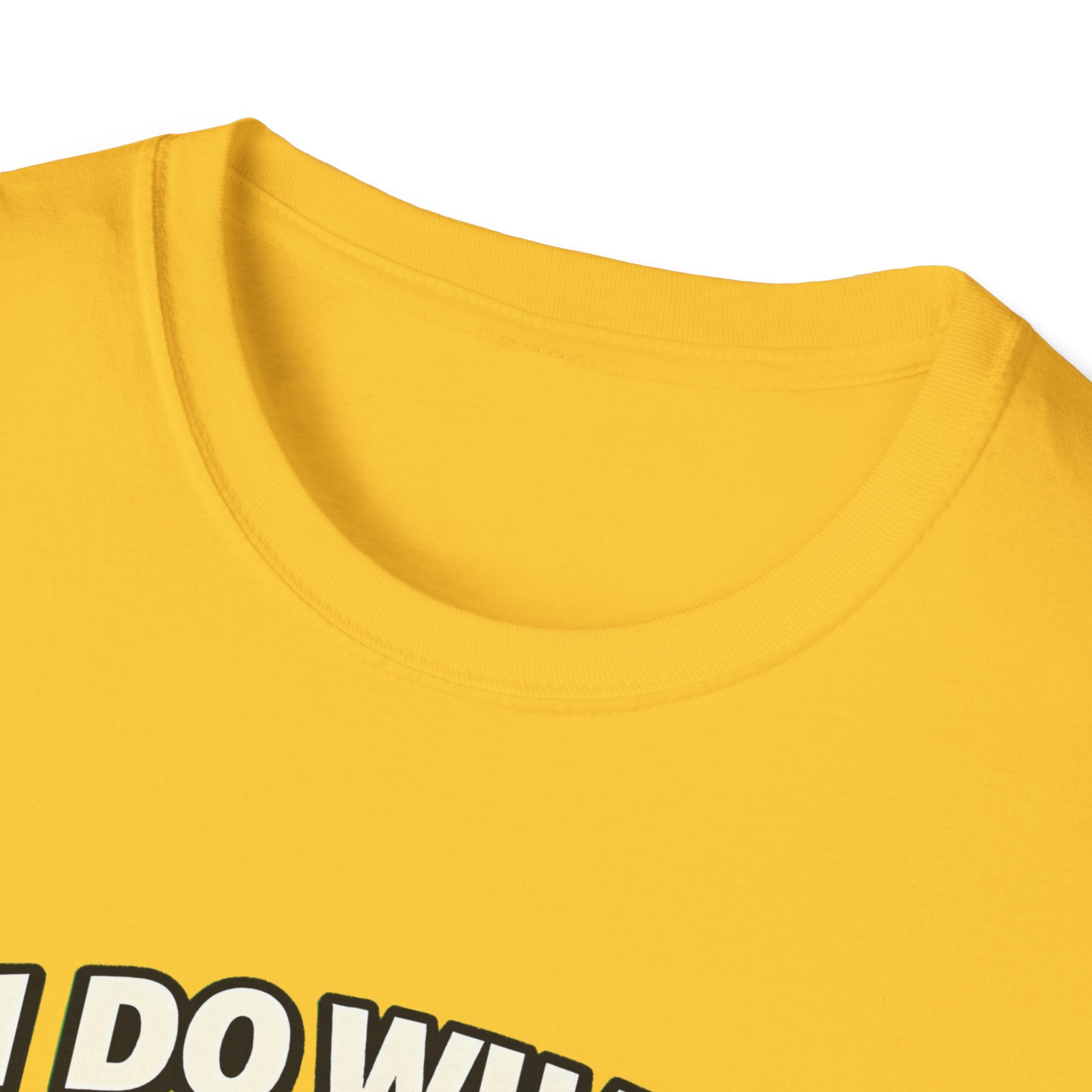 I Do What I Want – Funny Dog Attitude T-Shirt | Cute Golden Puppy Tee (Unisex)