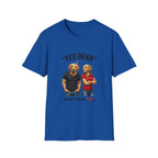 Yes Dear T-Shirt — Funny Golden Retriever Couple Tee ("Auto Mode ON")