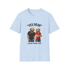 Yes Dear T-Shirt — Funny Golden Retriever Couple Tee ("Auto Mode ON")