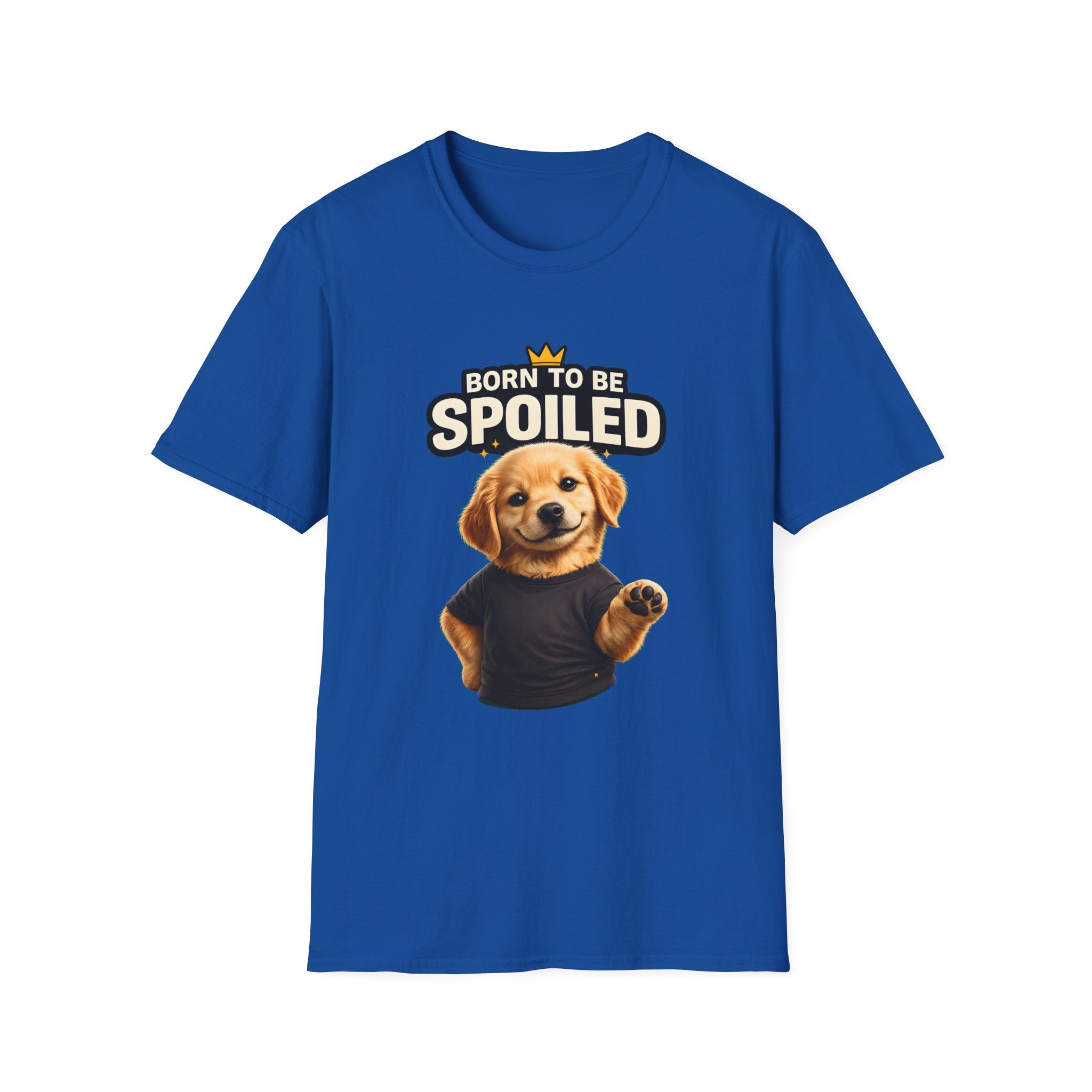 Born to Be Spoiled Puppy T-Shirt | Cute Dog Graphic Tee