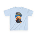 I'm Not Naughty Just Creative Kids T-Shirt | Puppy Artist Paintbrush