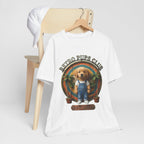 Retro Pups Club Tee – Vintage Puppy Graphic T-Shirt (Est. 2024)