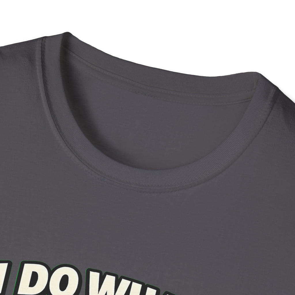 I Do What I Want – Funny Dog Attitude T-Shirt | Cute Golden Puppy Tee (Unisex)