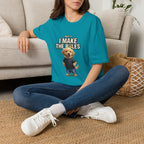 I Make the Rules Dog Graphic Tee | Golden Retriever Puppy Shirt