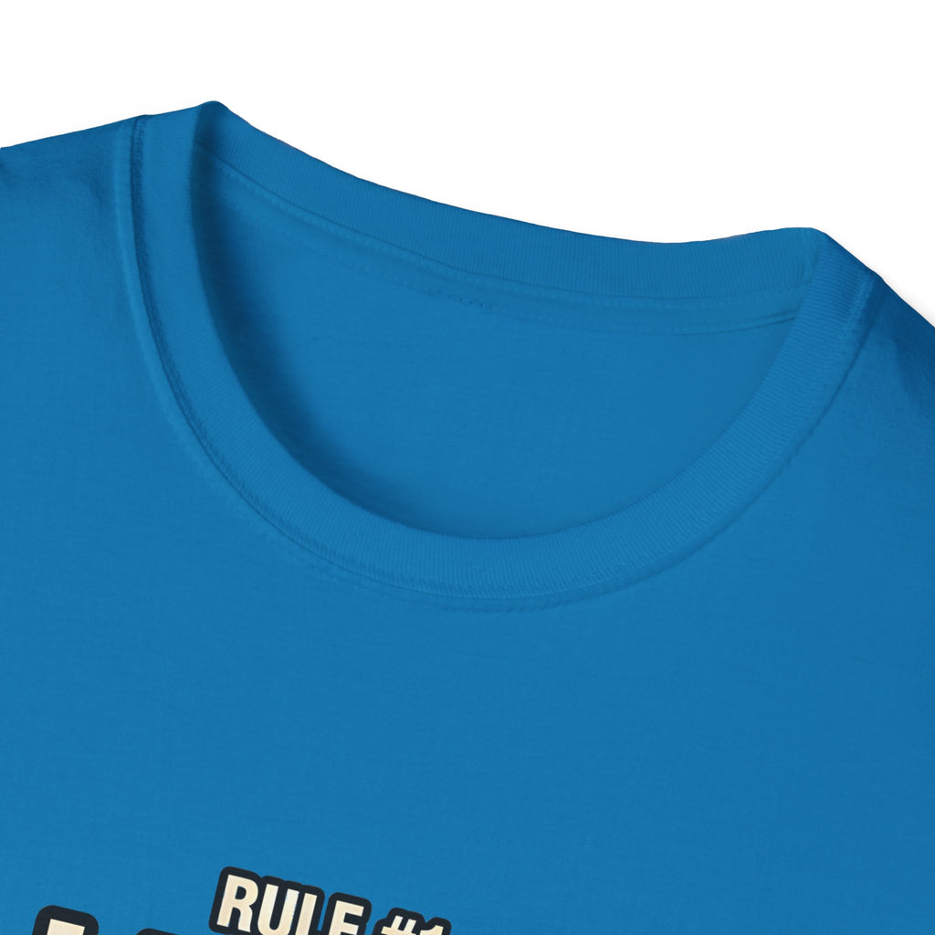 Rule #1 I Make The Rules – Funny Dog T-Shirt | Cute Boss Puppy Graphic Tee (Unisex)
