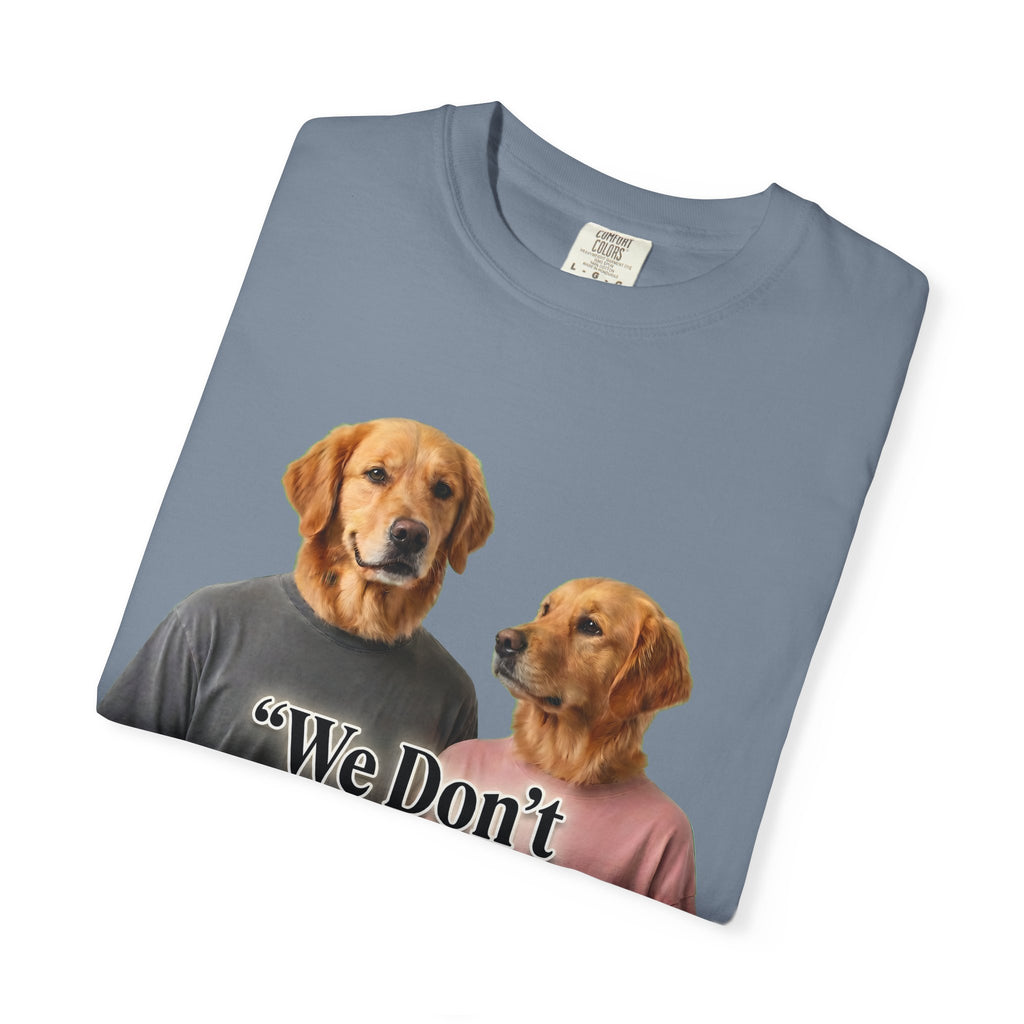 We Don’t Do Perfect, We Do Real – Couple Dog T-Shirts | Matching Funny Relationship Tee (Unisex)