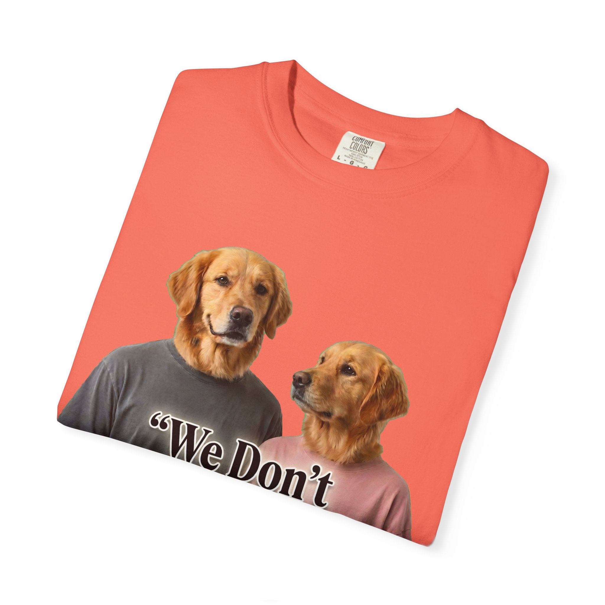 We Don’t Do Perfect, We Do Real – Couple Dog T-Shirts | Matching Funny Relationship Tee (Unisex)