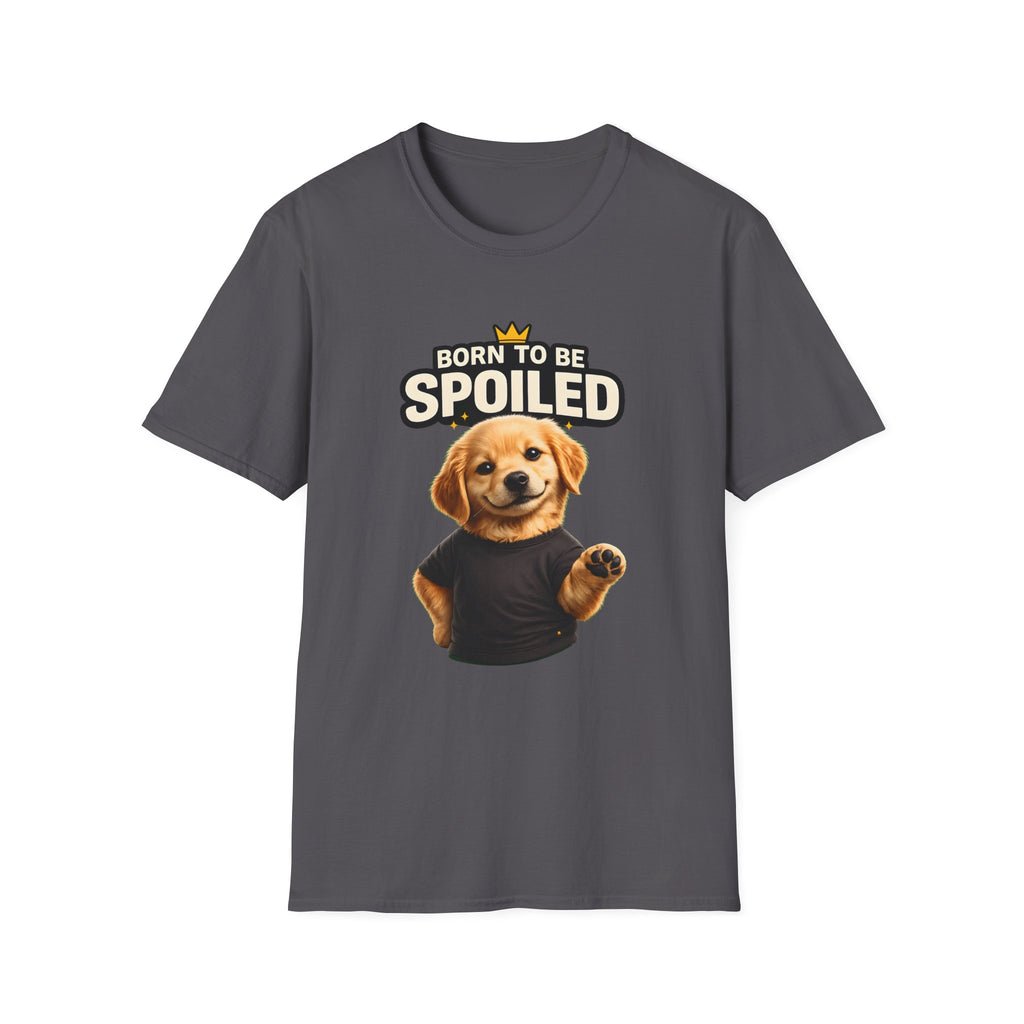 Born to Be Spoiled Puppy T-Shirt | Cute Dog Graphic Tee