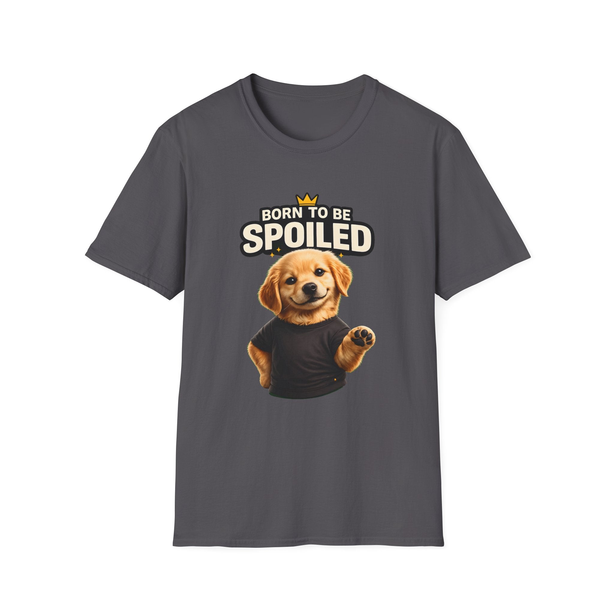 Born to Be Spoiled Puppy T-Shirt | Cute Dog Graphic Tee