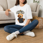 Born to Be Spoiled Puppy T-Shirt | Cute Dog Graphic Tee