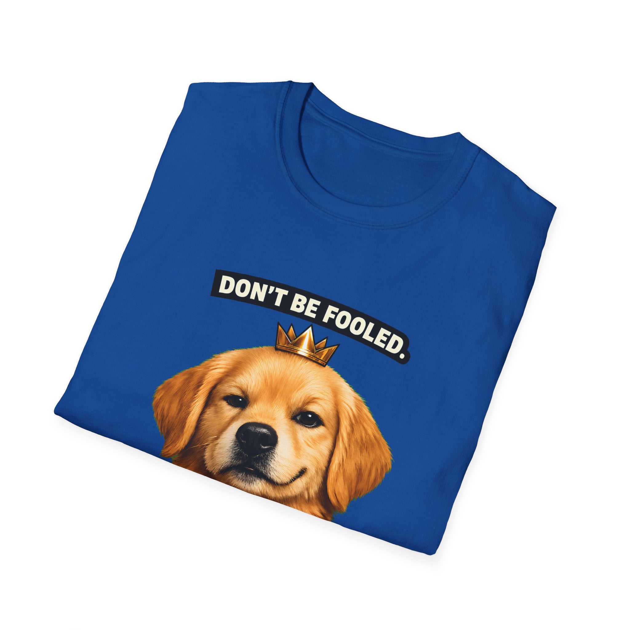 Don’t Be Fooled, I’m The Boss – Funny Dog T-Shirt | Cute Boss Puppy Tee (Unisex)