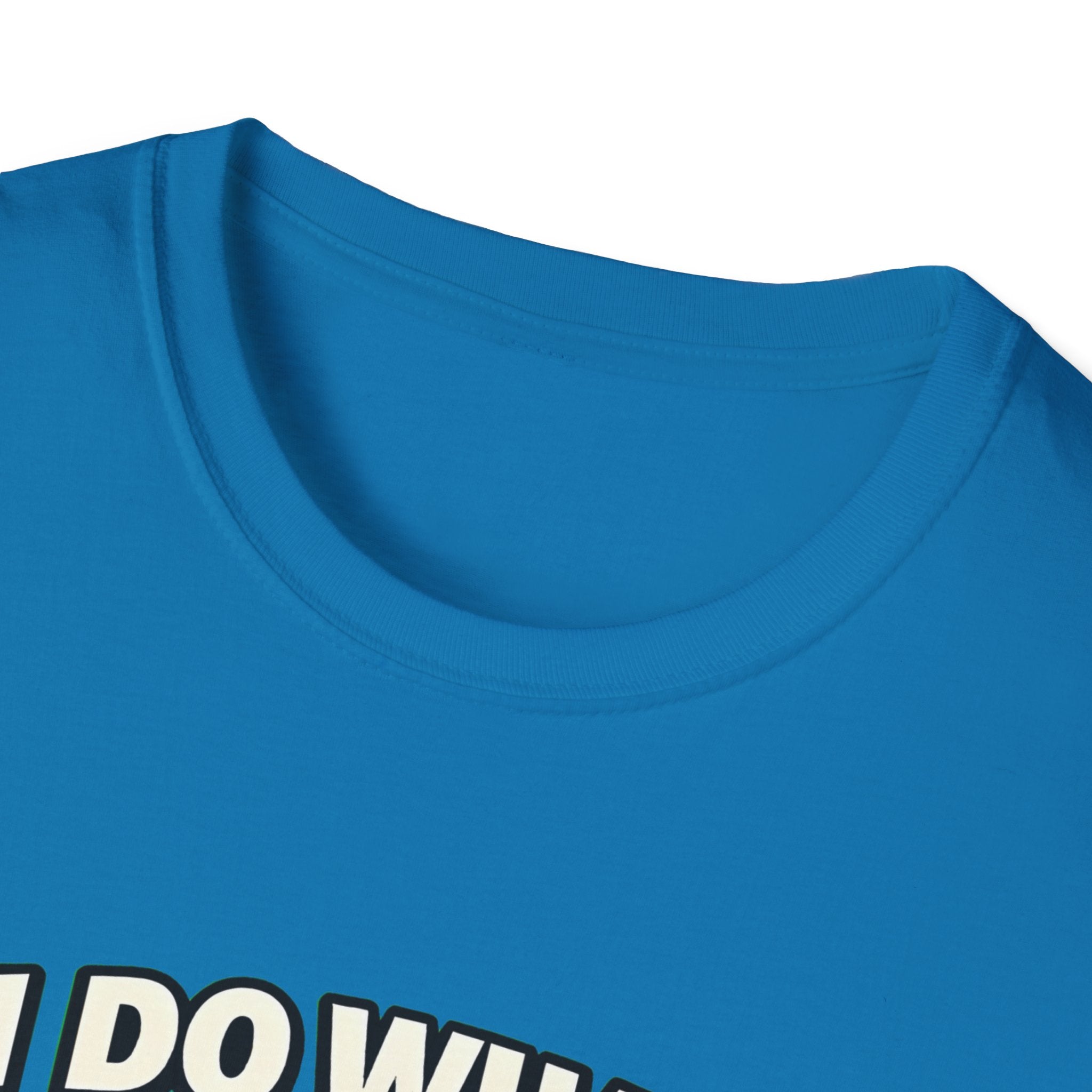 I Do What I Want – Funny Dog Attitude T-Shirt | Cute Golden Puppy Tee (Unisex)