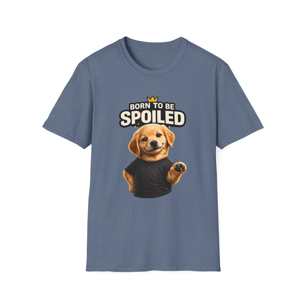 Born to Be Spoiled Puppy T-Shirt | Cute Dog Graphic Tee