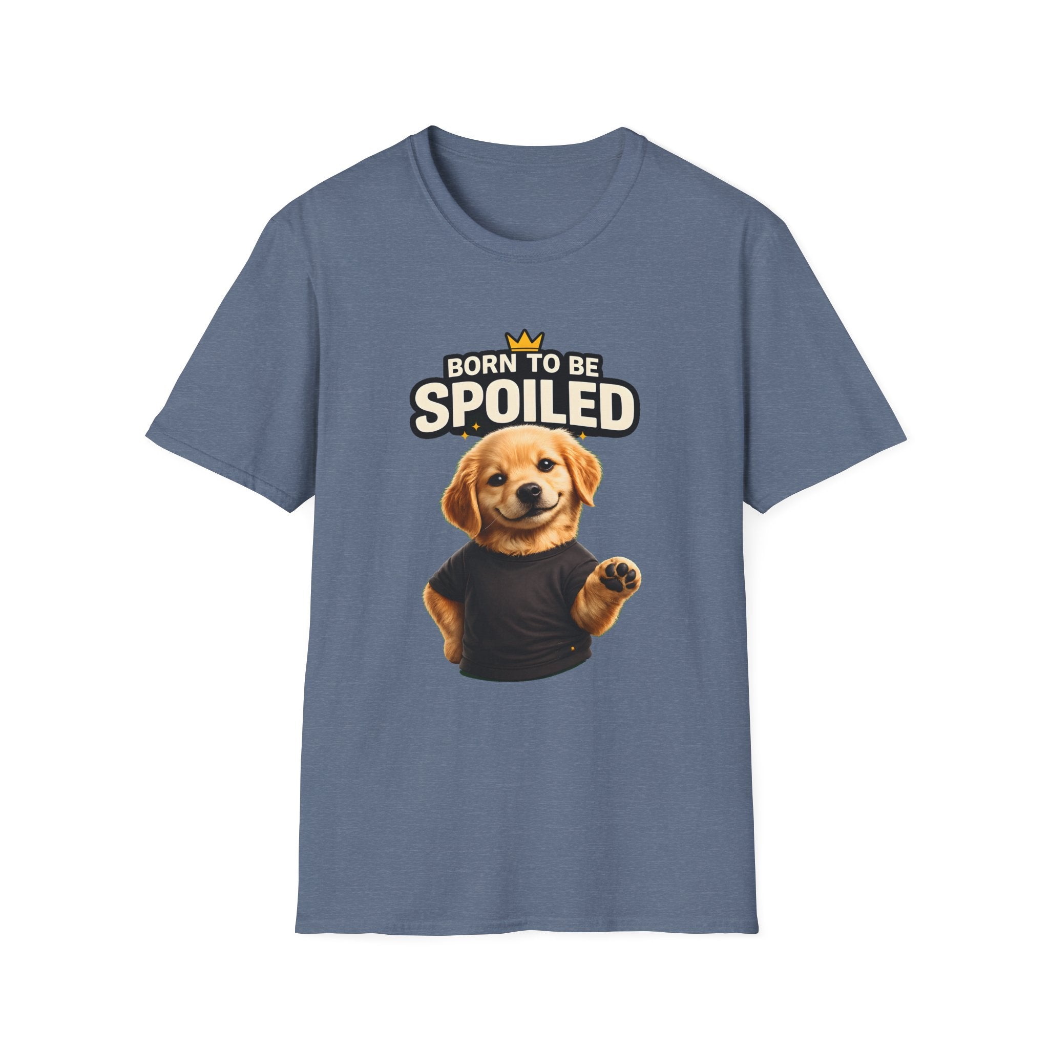 Born to Be Spoiled Puppy T-Shirt | Cute Dog Graphic Tee