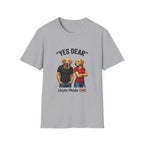 Yes Dear T-Shirt — Funny Golden Retriever Couple Tee ("Auto Mode ON")