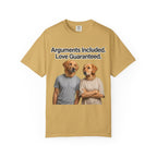 Arguments Included, Love Guaranteed – Funny Couple T-Shirt | Matching Relationship Tee (Unisex)