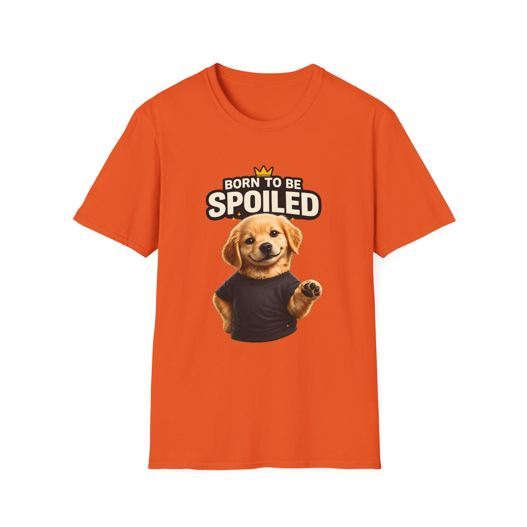 Born to Be Spoiled Puppy T-Shirt | Cute Dog Graphic Tee