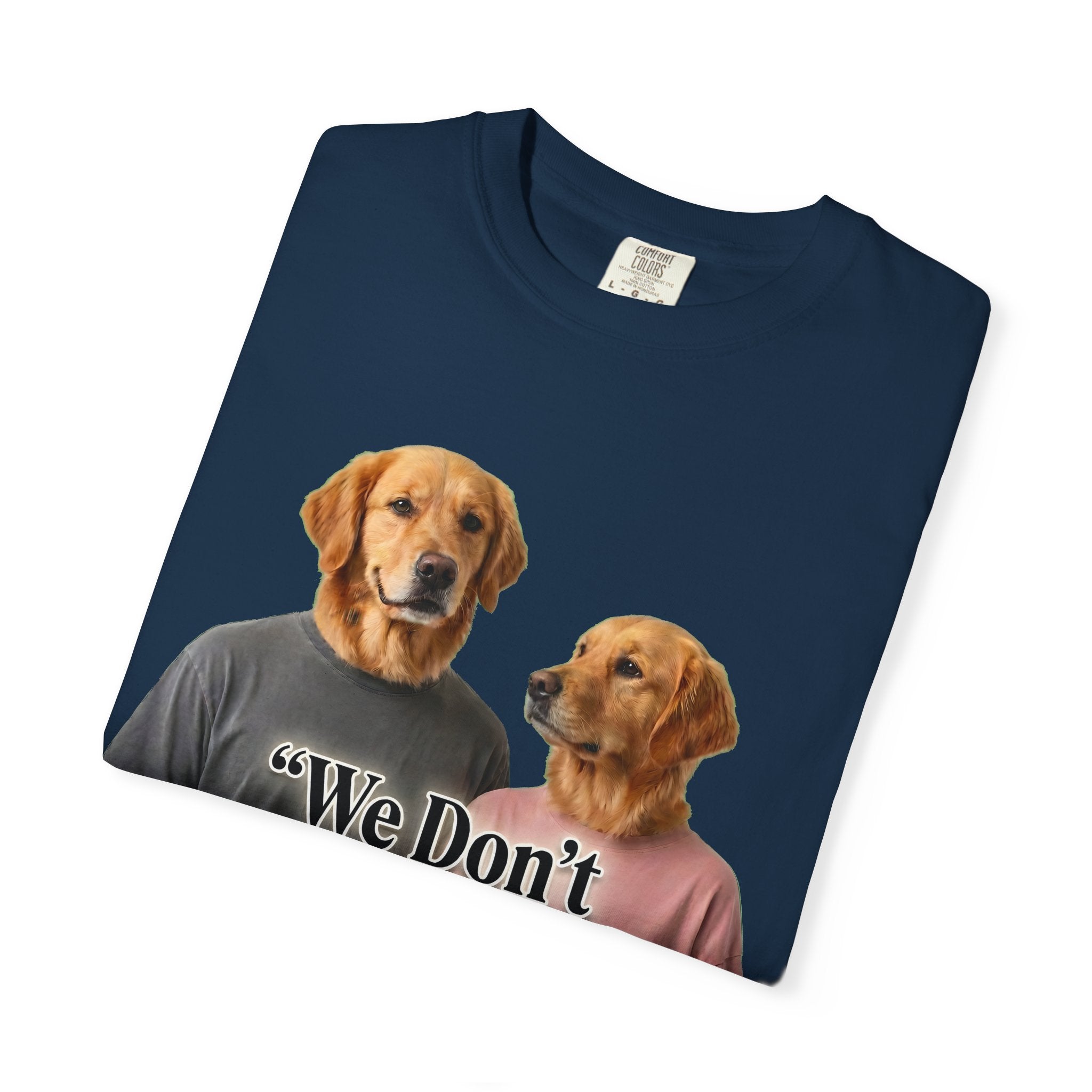 We Don’t Do Perfect, We Do Real – Couple Dog T-Shirts | Matching Funny Relationship Tee (Unisex)