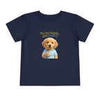 I'm Not Naughty Just Creative Puppy Tee | Cute Labrador Puppy Toddler Shirt