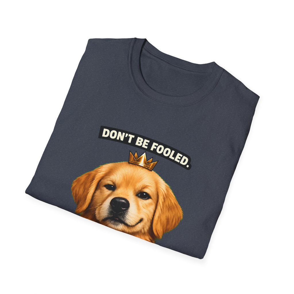 Don’t Be Fooled, I’m The Boss – Funny Dog T-Shirt | Cute Boss Puppy Tee (Unisex)