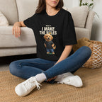 I Make the Rules Dog Graphic Tee | Golden Retriever Puppy Shirt