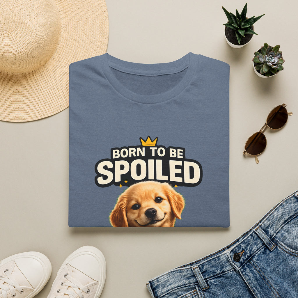Born to Be Spoiled Puppy T-Shirt | Cute Dog Graphic Tee