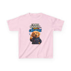 I'm Not Naughty Just Creative Kids T-Shirt | Puppy Artist Paintbrush