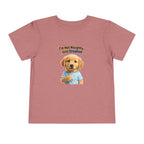 I'm Not Naughty Just Creative Puppy Tee | Cute Labrador Puppy Toddler Shirt