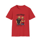 Yes Dear T-Shirt — Funny Golden Retriever Couple Tee ("Auto Mode ON")