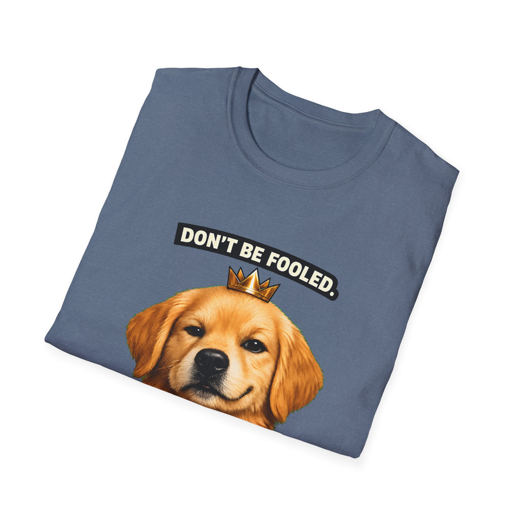 Don’t Be Fooled, I’m The Boss – Funny Dog T-Shirt | Cute Boss Puppy Tee (Unisex)