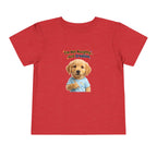 I'm Not Naughty Just Creative Puppy Tee | Cute Labrador Puppy Toddler Shirt