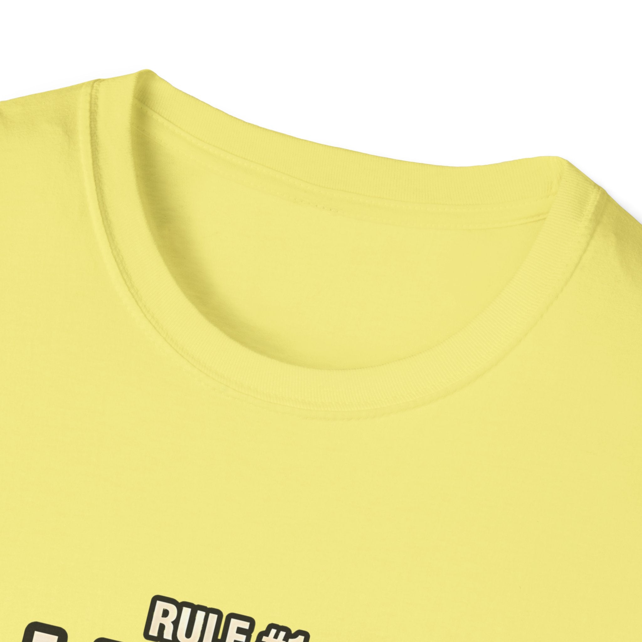 Rule #1 I Make The Rules – Funny Dog T-Shirt | Cute Boss Puppy Graphic Tee (Unisex)