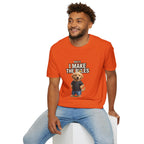 I Make the Rules Dog Graphic Tee | Golden Retriever Puppy Shirt
