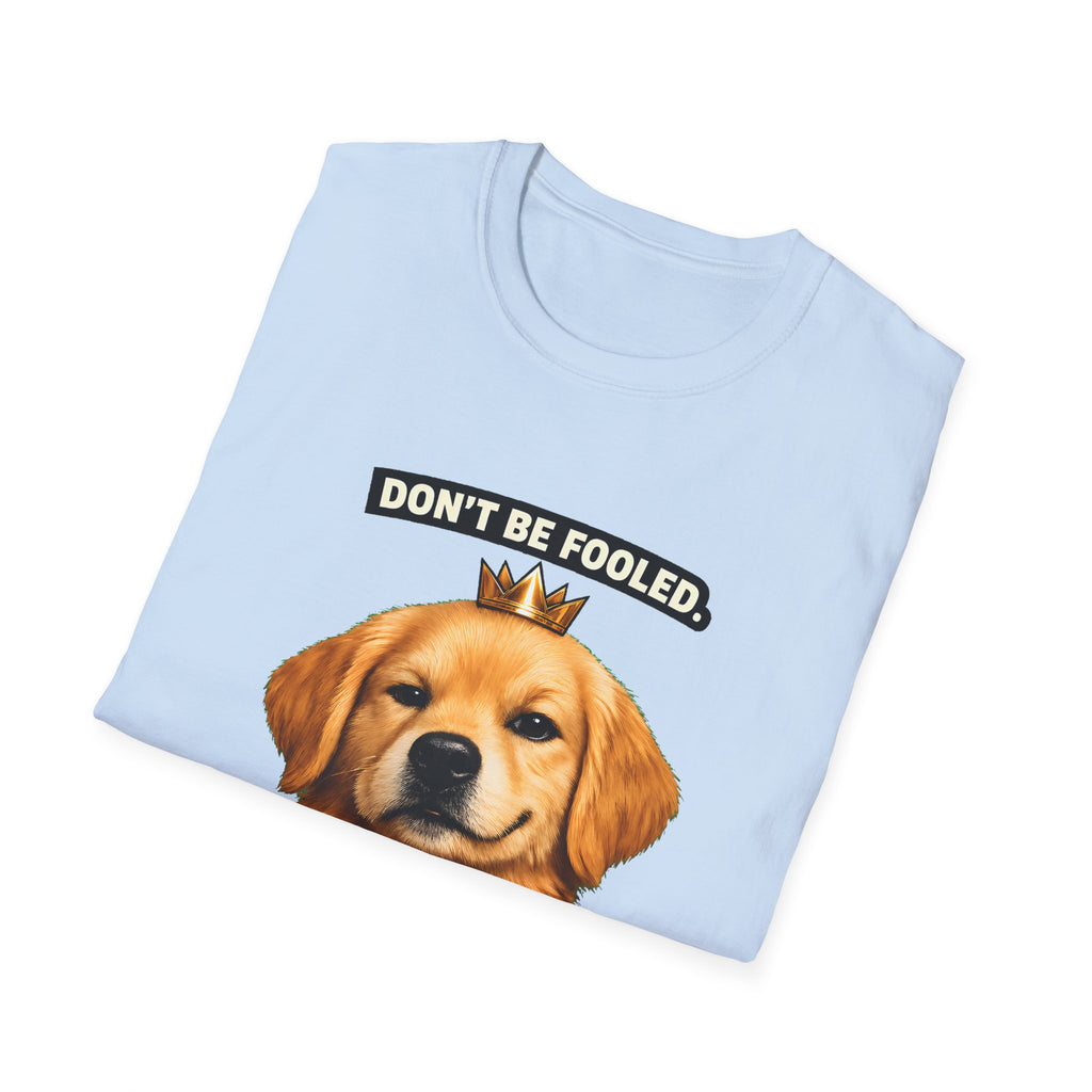 Don’t Be Fooled, I’m The Boss – Funny Dog T-Shirt | Cute Boss Puppy Tee (Unisex)