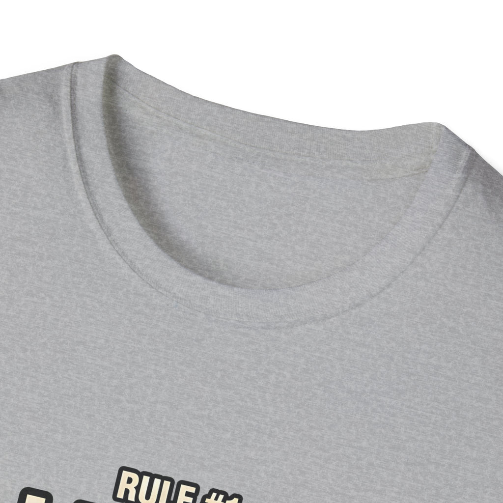 Rule #1 I Make The Rules – Funny Dog T-Shirt | Cute Boss Puppy Graphic Tee (Unisex)
