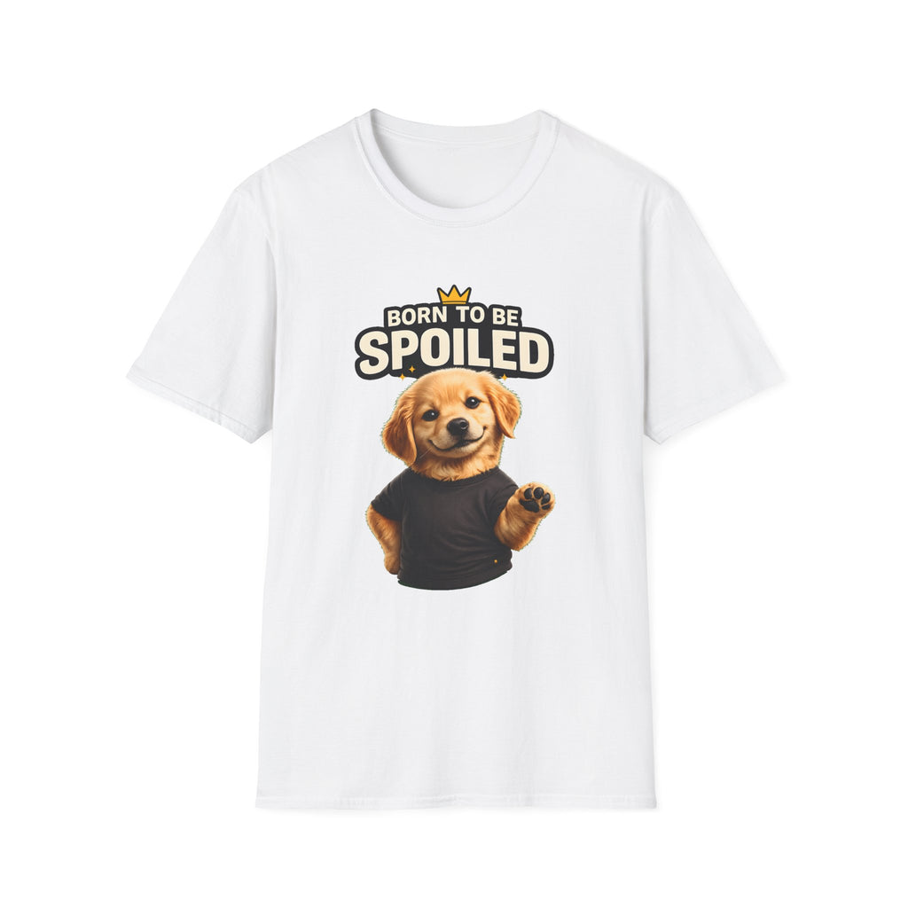 Born to Be Spoiled Puppy T-Shirt | Cute Dog Graphic Tee