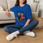 Yes Dear T-Shirt — Funny Golden Retriever Couple Tee ("Auto Mode ON")