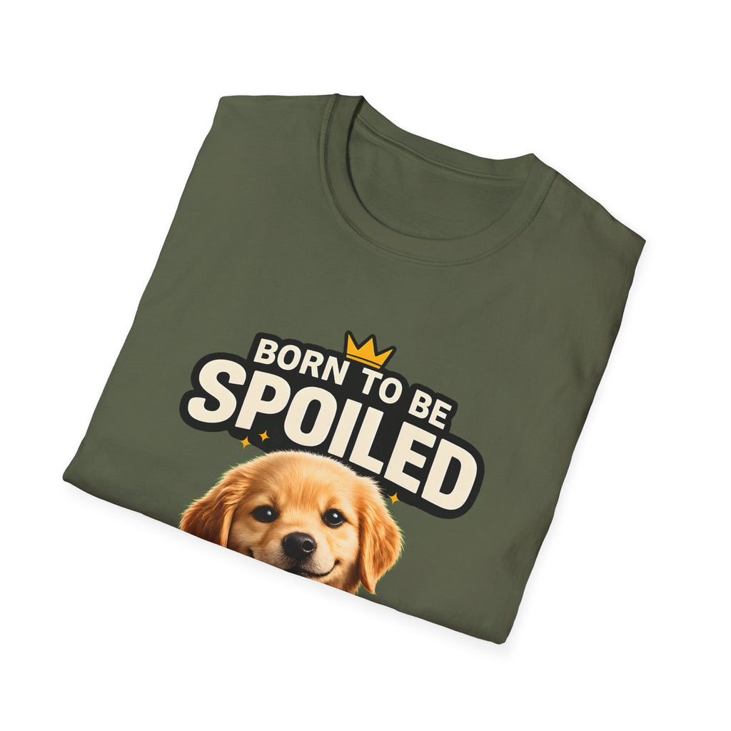 Born To Be Spoiled – Cute Dog T-Shirt | Funny Puppy Lover Gift Tee (Unisex)