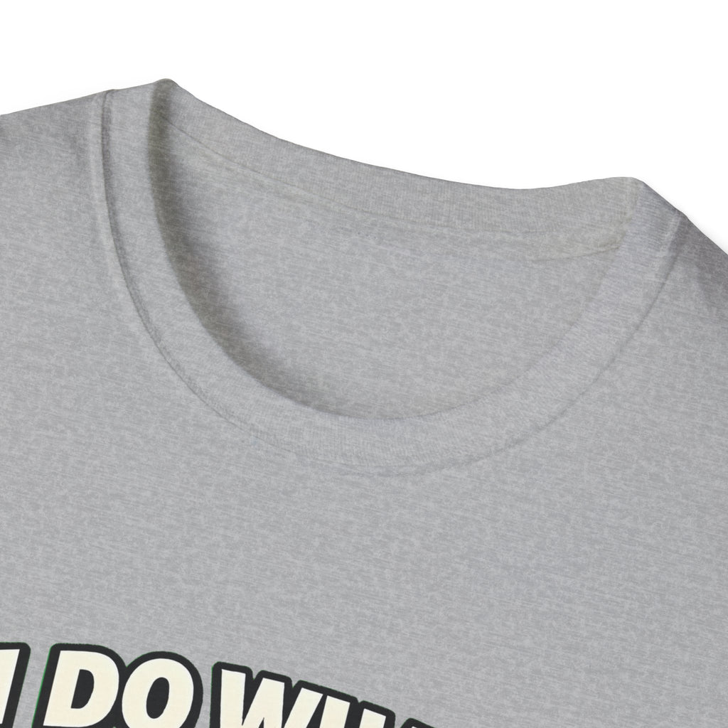 I Do What I Want – Funny Dog Attitude T-Shirt | Cute Golden Puppy Tee (Unisex)