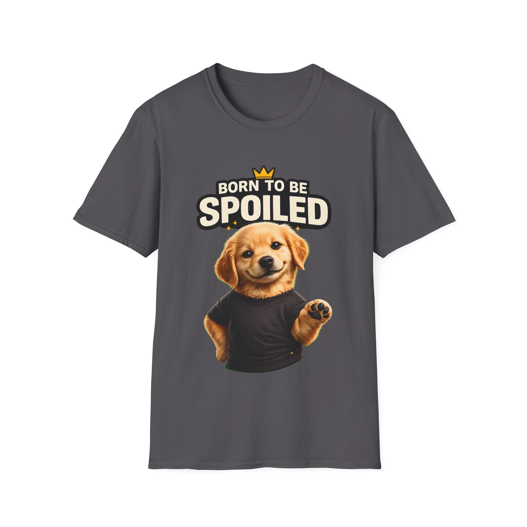 Born To Be Spoiled – Cute Dog T-Shirt | Funny Puppy Lover Gift Tee (Unisex)